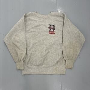 Vintage 90s Hoop 3on3 Grey Champion Reverse Weave